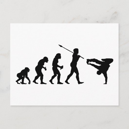 ブレイクダンサー ポストカード (正面)