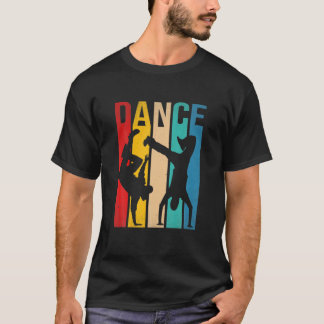 ブレイクダンシングBboyダンスブレイクダンスおもしろいダンサー Tシャツ