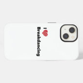 ブレイクダンスが大好き iPhoneケース (裏面横)
