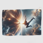 ブレイクダンスが宇宙に出会う ゴルフタオル (横)