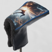 ブレイクダンスが宇宙に出会う ゴルフヘッドカバー (3/4 正面)