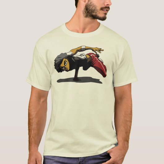 ブレイクダンスのポーズ4 Tシャツ (正面)