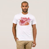 ブレイクダンスの武士 Tシャツ (正面フル)