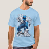 ブレイクダンスを極めろ Tシャツ (正面)