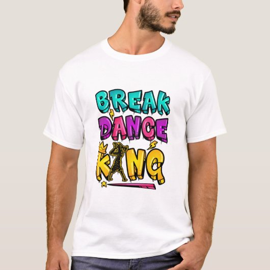 ブレイクダンスキング Tシャツ (正面)