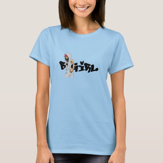 ブレイクダンスリングTシャツ女子 Tシャツ (正面)