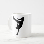 ブレイクダンス コーヒーマグカップ (正面左)