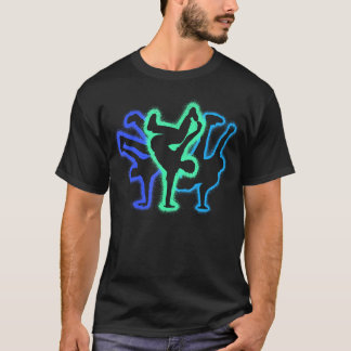 ブレイクダンス シルエット メンズ キッズ 男子 ブレイクダンサー Tシャツ