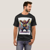 ブレイクダンス ベア Tシャツ デザイン  (正面フル)