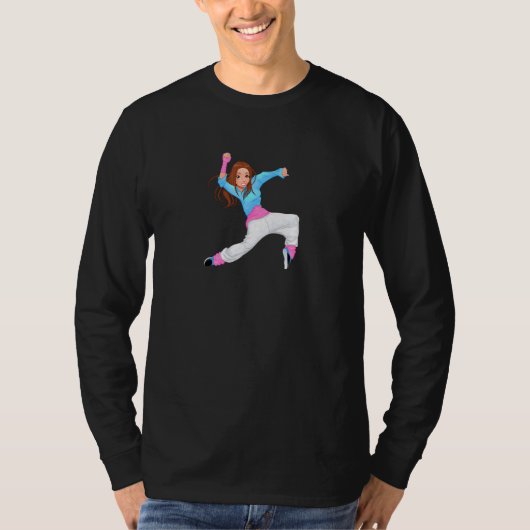ブレイクダンス B-Girl 2 Tシャツ (正面)