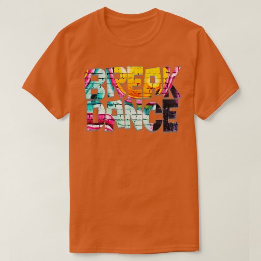 ブレイクダンス Tシャツ (デザイン正面)