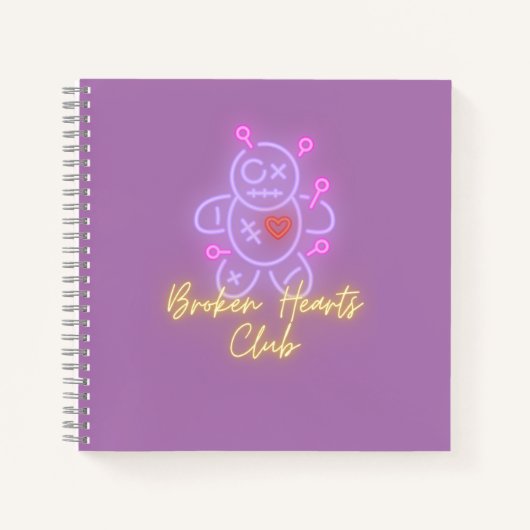 ブレイクハートズクラブバーンブック ノートブック (正面)