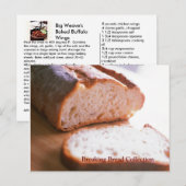 ブレイクパンレシピカードコレクションウイング ポストカード (正面/裏面)