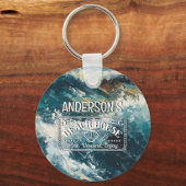 ブレイクビーチの波あなたの冒険が始まる キーホルダー (正面)