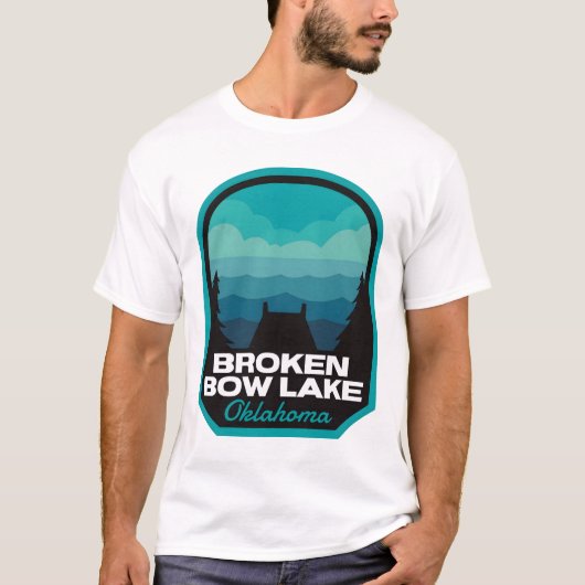 ブレイクボウ湖オクラホマ夏 Tシャツ (正面)