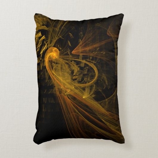 ブレイクポイント抽象芸術アートアクセントピロー アクセントクッション (正面(垂直))