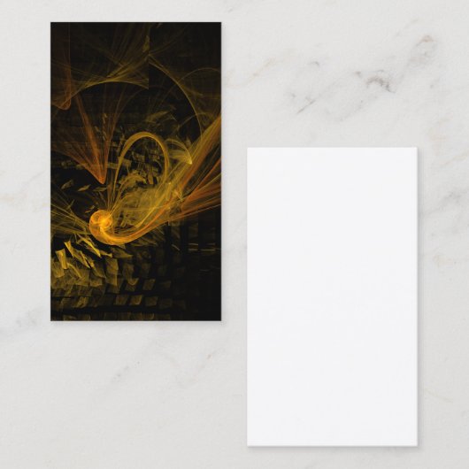 ブレイクポイント抽象芸術アート名刺 名刺 (正面/裏面)