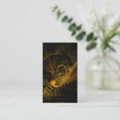 ブレイクポイント抽象芸術アート名刺 名刺 (スタンド正面)