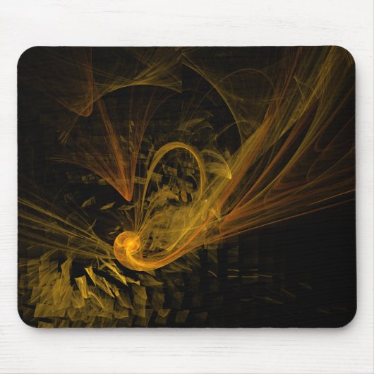 ブレイクポイント抽象芸術マウスパッド マウスパッド (正面)