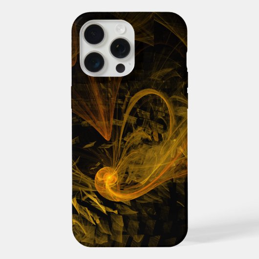 ブレイクポイント抽象芸術 iPhoneケース (裏面)