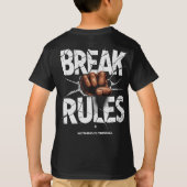 ブレイクルール – 何もオリジナルTシャツ Tシャツ (裏面)