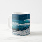 ブレイク海波型パノラマビュー コーヒーマグカップ (正面左)