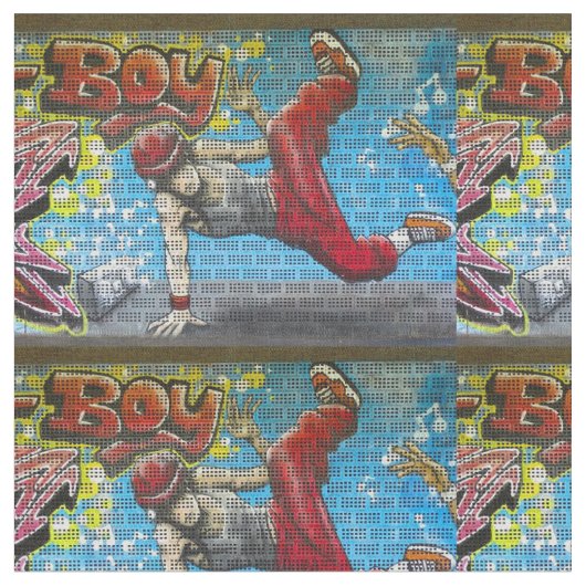 ブレイク踊りファブリック！ ファブリック (クローズアップ)