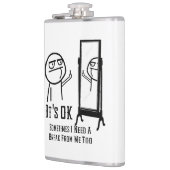 ブレイク鏡 フラスク (左)