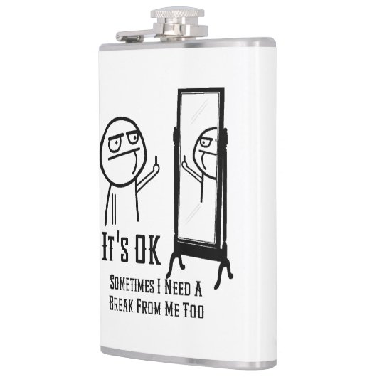 ブレイク鏡 フラスク (左)