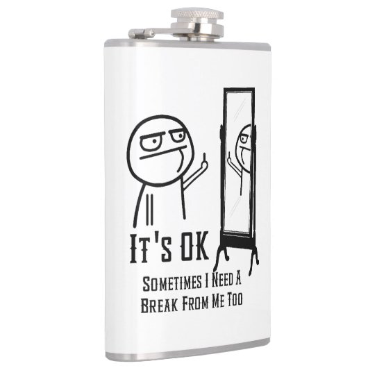 ブレイク鏡 フラスク (右)