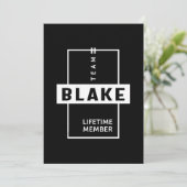 ブレイク 誕生日 名前 ギフト 招待状 (スタンド正面)