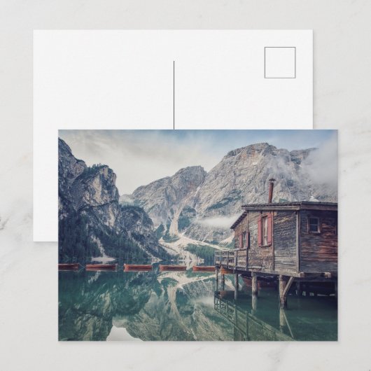 ブレイス湖 ポストカード (正面/裏面)