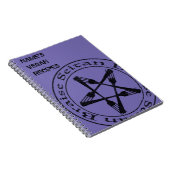 ブレイズセイタンビーガンペンタグラム（暗版） ノートブック (右側)