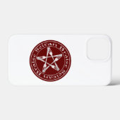 ブレイズセイタンビーガンペンタグラム(軽いバージョン) Case-Mate iPhoneケース (裏面 (横))