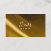 ブレイズフェイク金ゴールド箔 名刺 (正面)