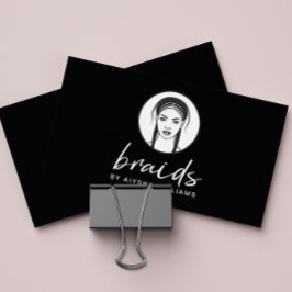 ブレイズ美容師モダンミニマル 名刺