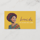 ブレイズ美容師モダンレトロ 名刺 (正面)