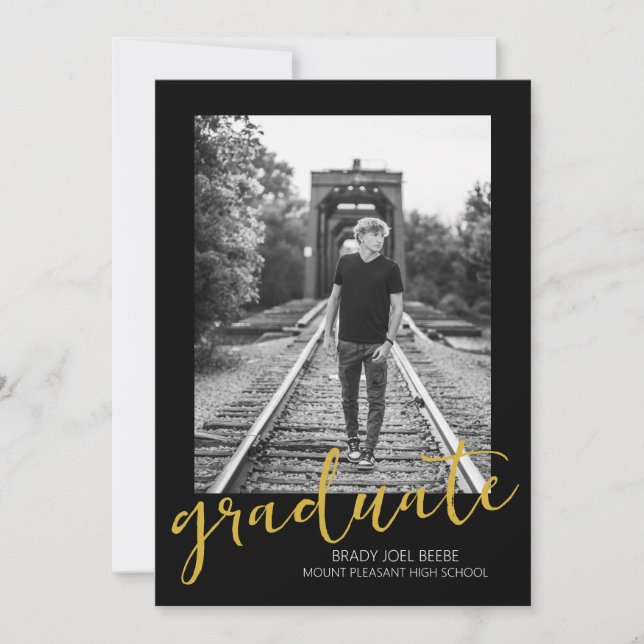 ブレイディの卒業招待状2023 (正面)