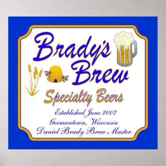 ブレイディの_Brew_3 ポスター (正面)