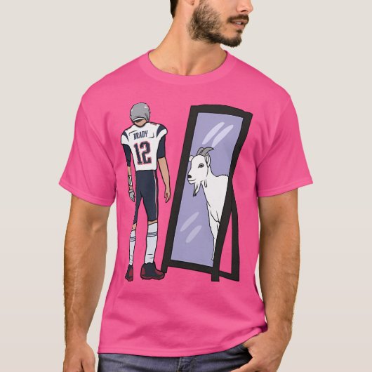 ブレイディ鏡ヤギ Tシャツ (正面)