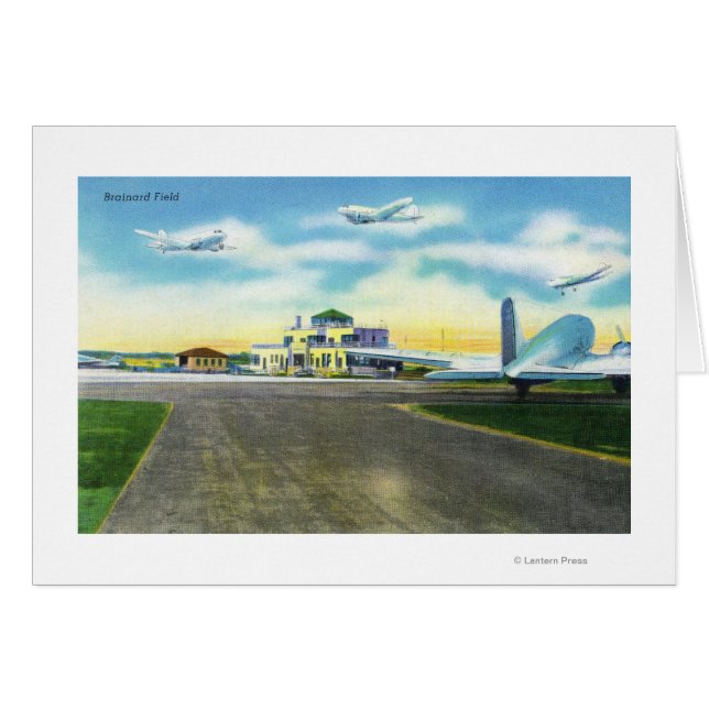 ブレイナードの視野、飛行機着陸 (正面横)