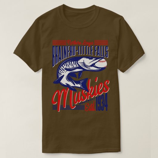 ブレイナードリトル秋ムスキー Tシャツ (デザイン正面)