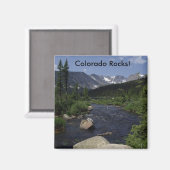 ブレイナードレイクコロラドマグネット マグネット (正面/裏面)