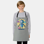 ブレイニーボットのエリック エプロン (着用した状態)