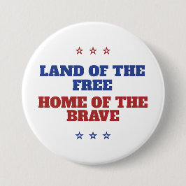 ブレイブアメリカ自由郷の地 缶バッジ