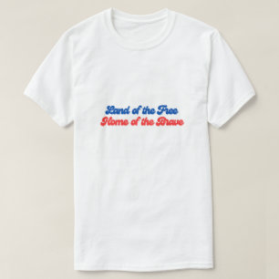 ブレイブアメリカ自由郷の地 Tシャツ