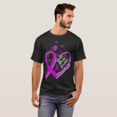 ブレイブストロング強靭線維筋痛戦士アウェーン Tシャツ (正面フル)