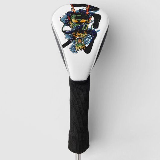 ブレイブドラゴン ゴルフヘッドカバー (正面)