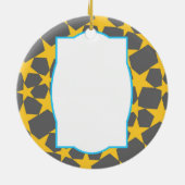 ブレイブナイトボーイ誕生日ギフト セラミックオーナメント (裏面)