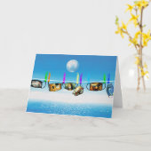 ブレイブニューワールド誕生日グリーティングカード カード (黄色い花)